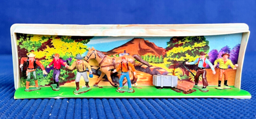 Marx Miniature Masterpieces # HK-6302-15 Cowboys - near-mint