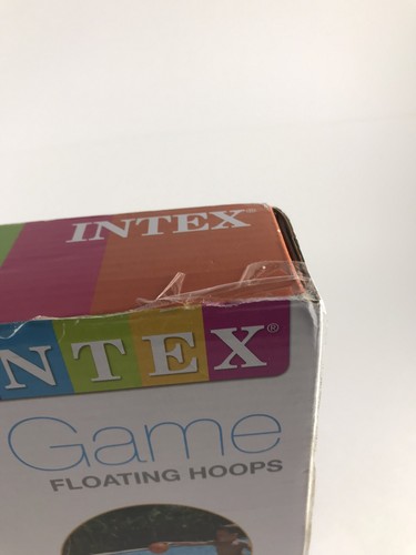 Intex Floating Hoops Basketball Game Set Inflatable Pool Hoop Ball 078257305438 - Picture 4 of 5