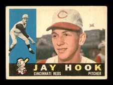 1960 Topps Set Break #187 Jay Hook VG-EX *OBGcards*