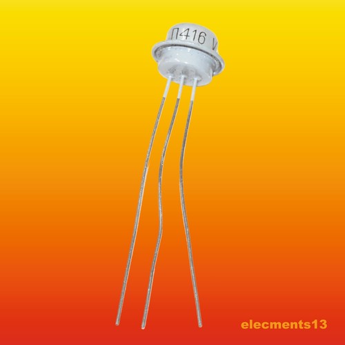 P416 LOT OF 5 SOVIET GERMANIUM PNP TRANSISTOR 0.1W 25mA ~2N602 - Picture 1 of 2