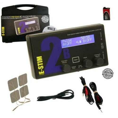 E-STIM 2B/2B Propack Digital Estimate 17 Modes 2 O/P Optional + PSU + PC Link - Picture 1 of 5