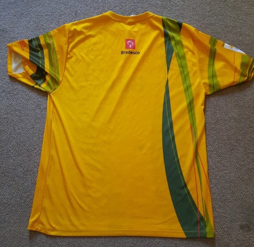 TIME BRASIL REPLICA ATHLETICS RUNNING / ACTIVEWEAR SHIRT - SIZE LARGE - Picture 4 of 4