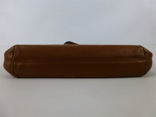 Michael Kors Schultertasche braun genarbtes Leder goldfarben Kettengriff gebraucht, in einwandfreiem Zustand - Bild 6 von 7