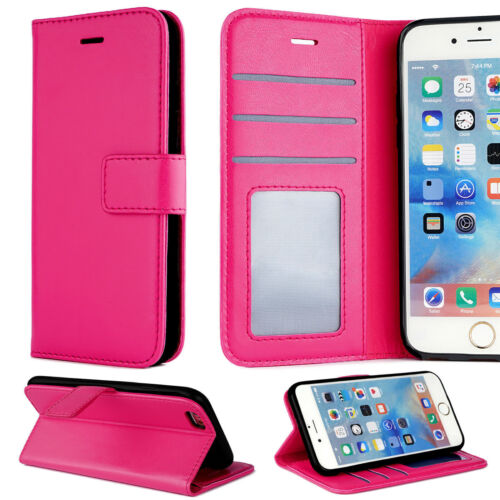 Luxury Magnetic Leather Flip Protective Wallet Book Cover Perfect Fit For Phones - Picture 12 of 36
