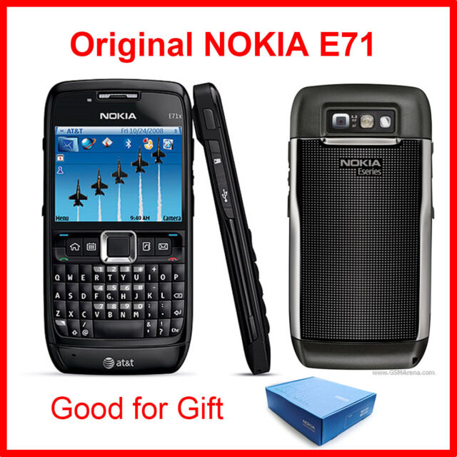 Nokia E71 Mobile Phone Wifi 3G GPS 3MP Smartphone Unlocked Original Nokia E71 Mobile Phone Wifi 3G GPS 3MP Smartphone Unlocked Original