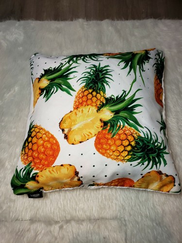Cushion Cover Tropical Leaves Pineapple Pillow Case Home Bed Decoration Kensie - Picture 10 of 12