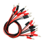 Indexbild 1 - 10x-4mm-Banana-Plug-16awg-Test-Leads-stapelbar-Banana-Plug-Test-Kabel-1m-Draht