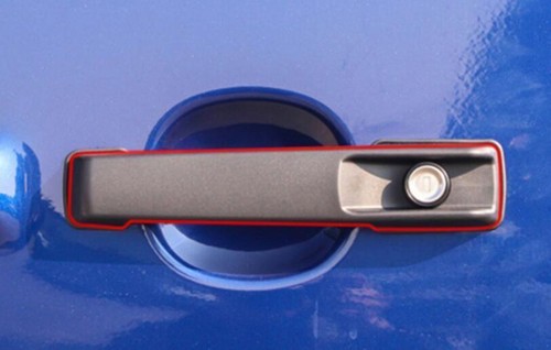 For Benz G-Class 2019-2022 Matte Carbon Fiber Exterior Outside Door Handle Trim - Picture 2 of 6