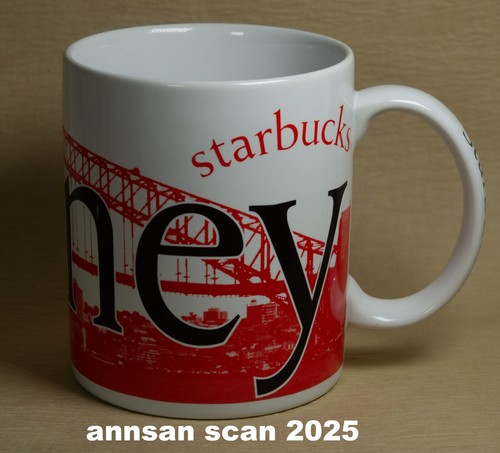 Starbucks Tasse City Serie 2003 SYDNEY Australia Bridge & Opera House Design. - Bild 3 von 6