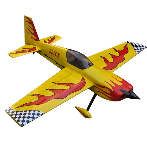 Slick70" EP 3D Kunstflug RC Radio Elektroflugzeug ARF Oracover Film Balsa Holz - Bild 5 von 23