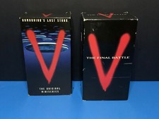 VHS V The Original Series (WB, 1995) + V The Final Battle (WB, 1995) 1983-84 TV