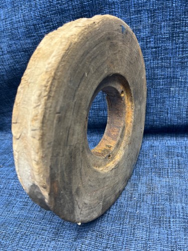 Shipwreck Found Wooden Sheave Eastern Shore of Virginia Maritime Nautical - Picture 10 of 10