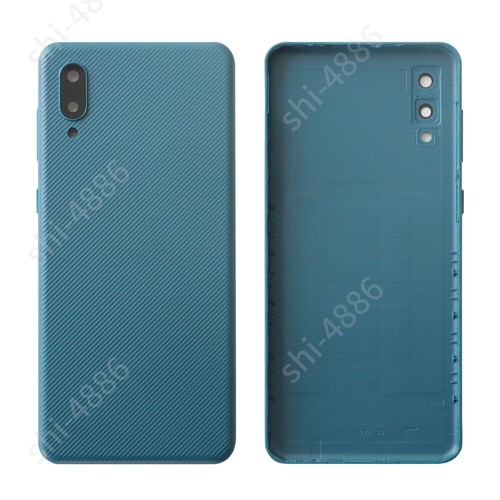 Back Battery Cover Replacement For Samsung Galaxy M02 SM-M022F/DS + Camera Lens - Picture 3 of 14