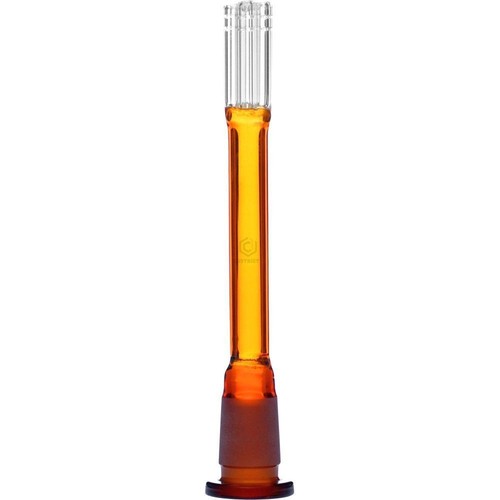 18Mm By 14Mm Downstem 6 Arm Perc Amber 3" 18Mm By 14Mm Downstem 6 Arm Perc Amber 3"