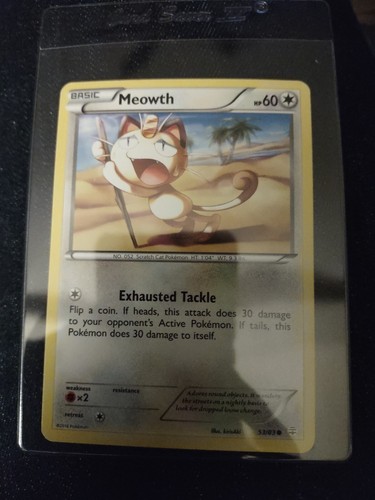 Meowth 53/83 Common Generations Pokemon Card - Picture 3 of 3