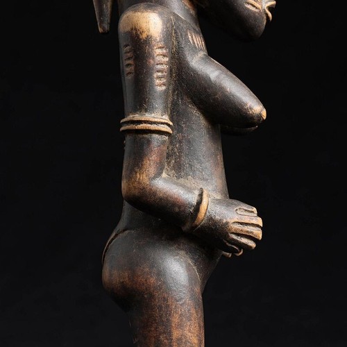 High quality wooden female Senufo figure from West Africa - Picture 8 of 8