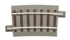 Roco H0 61130 - Bogengleis R3 (1 Stück)   Neuware