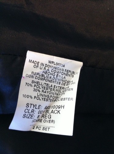 NWOT ARROW BOYS BLACK SPORTS COAT BLAZER 8 - Picture 5 of 5