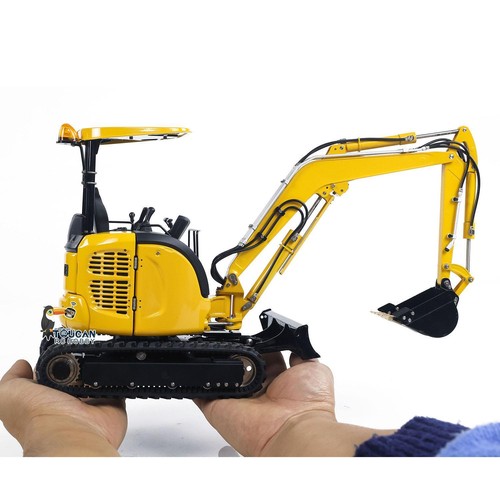 In Stock LESU 1/14 Mini RC Metal Hydraulic Excavator PC30 6CH Valve Digger RTR - Picture 5 of 22