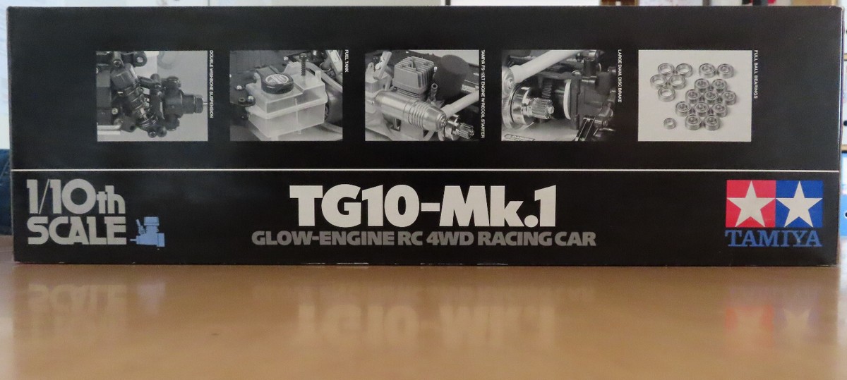 Tamiya RC Kit 1/10 Ferrari 360GT Glow Engine TG10-Mk.1