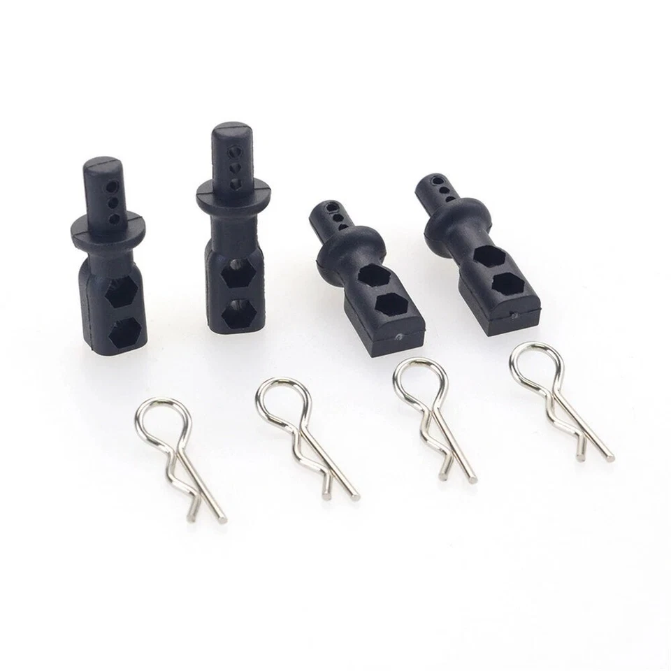 ZD Racing 8185 RC Car Body Mount Posts with Shell Clips Set for 9021 V3 Truggy 1 - Image 3 of 4