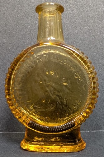 Wheaton N.J. de colección Botella ámbar en plata We Trust 1896 cir. 1972 (sin corcho) - Imagen 3 de 6