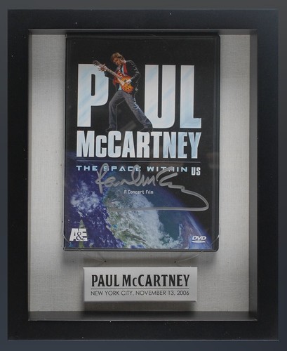 Paul McCartney Beatles In-Person Autographed DVD COA PROOF EPPERSON