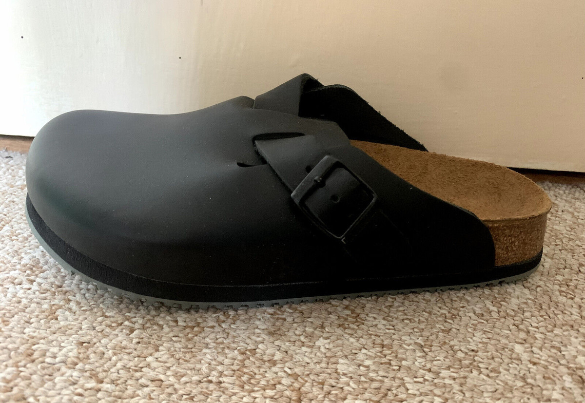 Birkenstock Super Grip Professional Boston Clog Black Size 38