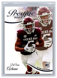 2023 Panini Prestige #328 De'Von Achane RC