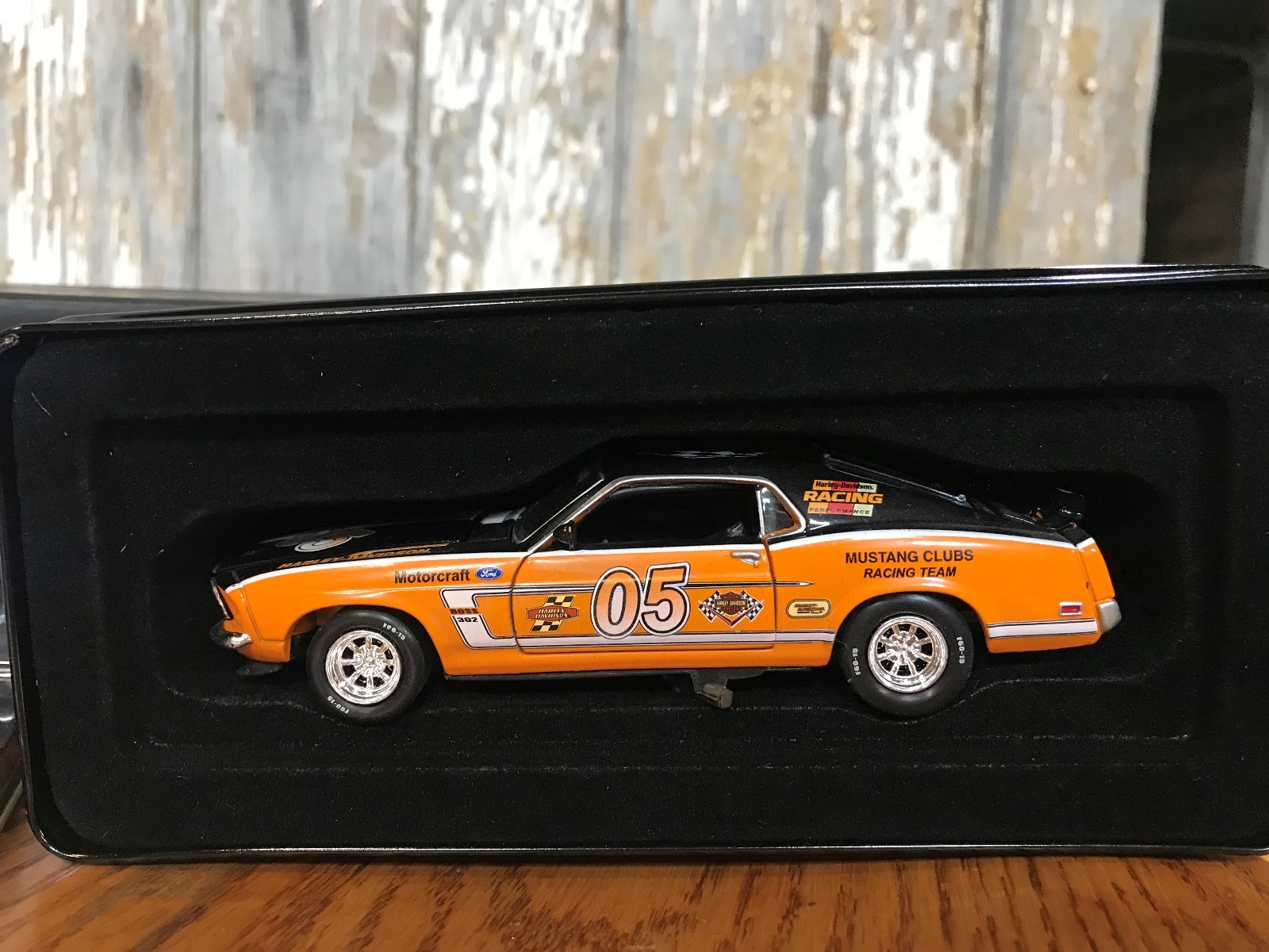 Harley-Davidson 1969 Mustang Boss 302 Racer 1 38 scale Harley-Davidson 1969 Mustang Boss 302 Racer 1 38 scale