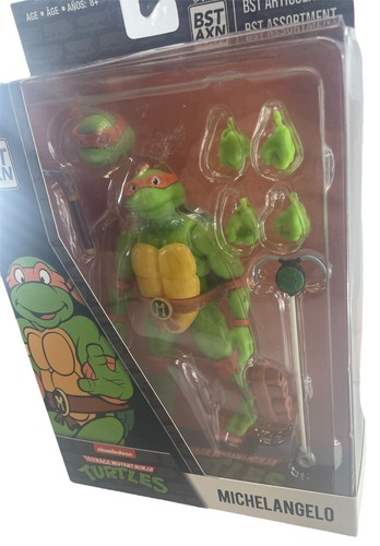 BST Teenage Mutant Ninja Turtles Leonardo/Raphael/Michelangelo Figures Toys Gift - Picture 10 of 16