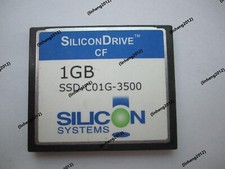 SiliconDrive 1GB CF Compact Flash CF Card SSD-C01G-3500