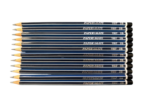 Paper Mate 2B Pencils Premium Quality Pre Sharpened Woodcase Lead Pencil 12 Pack - Picture 10 of 12