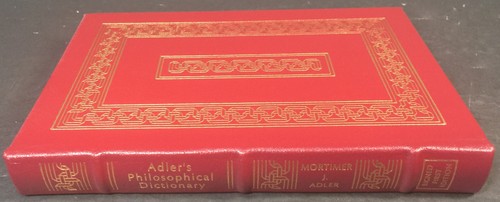 Adler's Philosophical Dictionary by Mortimer J Adler Easton Signed First Edition - Picture 3 of 7