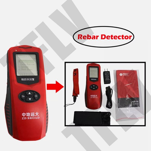 LCD Handheld rebar detector concrete reinforcement rebar locator detector - Picture 1 of 6