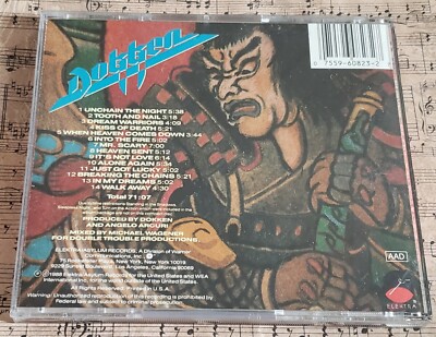 Dokken ‎– Beast From The East CD 1988 Pre-Owned Excellent