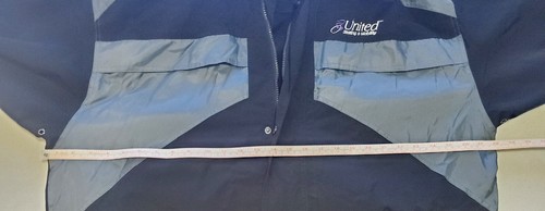 BARU Sports Jacket Mens Full Zip Black Lined Detachable Hood Black Jacket XL - Picture 4 of 6