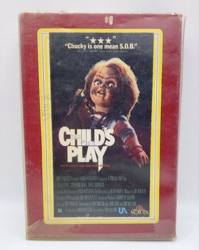 Child's Play (VHS, 1988) Horror MGM Cathrine Hicks /Chris Sarandon - Bild 1 von 4