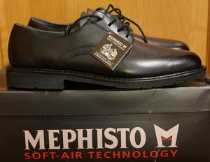 BNWT-Mephisto-Marlon-mens-shoes-black-US-9-EU-8-1-2