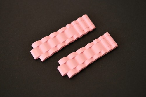 Bracelet Chaumet - Caoutchouc Rose - 10mm, 21mm x 18mm
