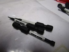 Slotted 4-5 x 2'' Impact Torsion Bit QTY 3