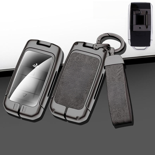Zinc Alloy TPU Leather Car Key Fob Case Cover Holder Bag For Rolls-Royce Phantom - Bild 5 von 17