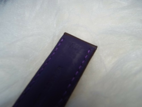 PAUL SMITH LEDER GEDREHTE SCHNALLE UHRENARMBAND | 20 mm | UVP £60+ | KOSTENLOSER VERSAND - Bild 6 von 9