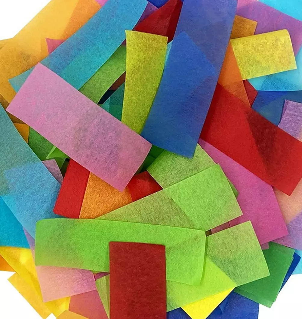 Paper Confetti bio degradable multi color special effects party event  flutter