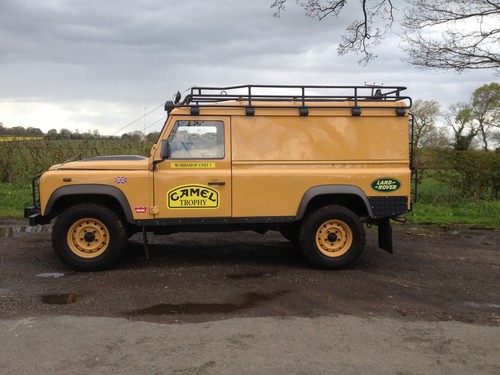 2008.LAND ROVER DEFENDER 110 CAMEL TROPHY,p/x brian james trailer,race rally car - Picture 8 of 8