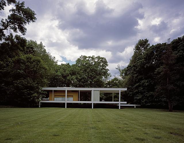 Farnsworth House,Plano,Illinois,IL,Mies van der Rohe,Glass