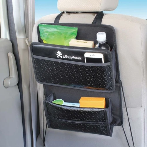 New Disney Mickey Mouse Seat Back Organizer Holder Storage Car Accessories