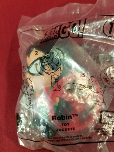 TEEN TITANS GO! Robin 2019 McDonalds Happy Meal Spielzeug #1 NEU KOSTENLOSER VERSAND - Bild 10 von 12