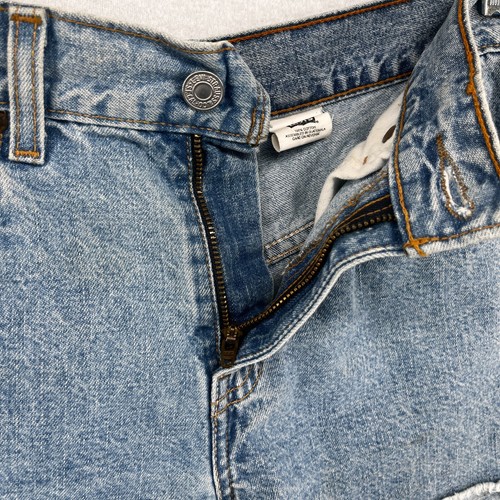 LEVIS Shorts Juniors 5 Cut Off 2" Denim Cotton Light Wash Blue - Picture 6 of 11
