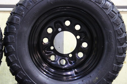 MULE 3010 23" STREET LEGAL ATV / UTV TIRE & QB BLACK WHEEL KIT " DOT APPROVED " - Picture 4 of 6